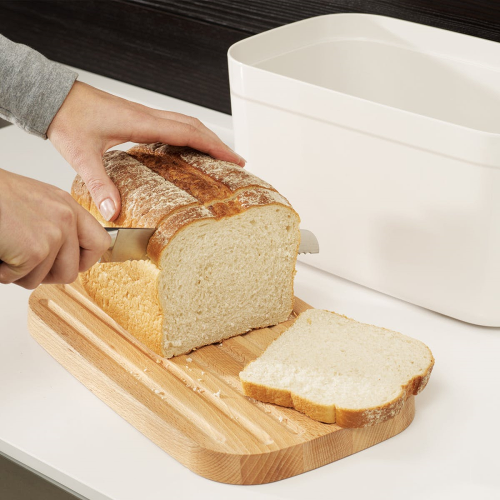 Bread bin, White-1