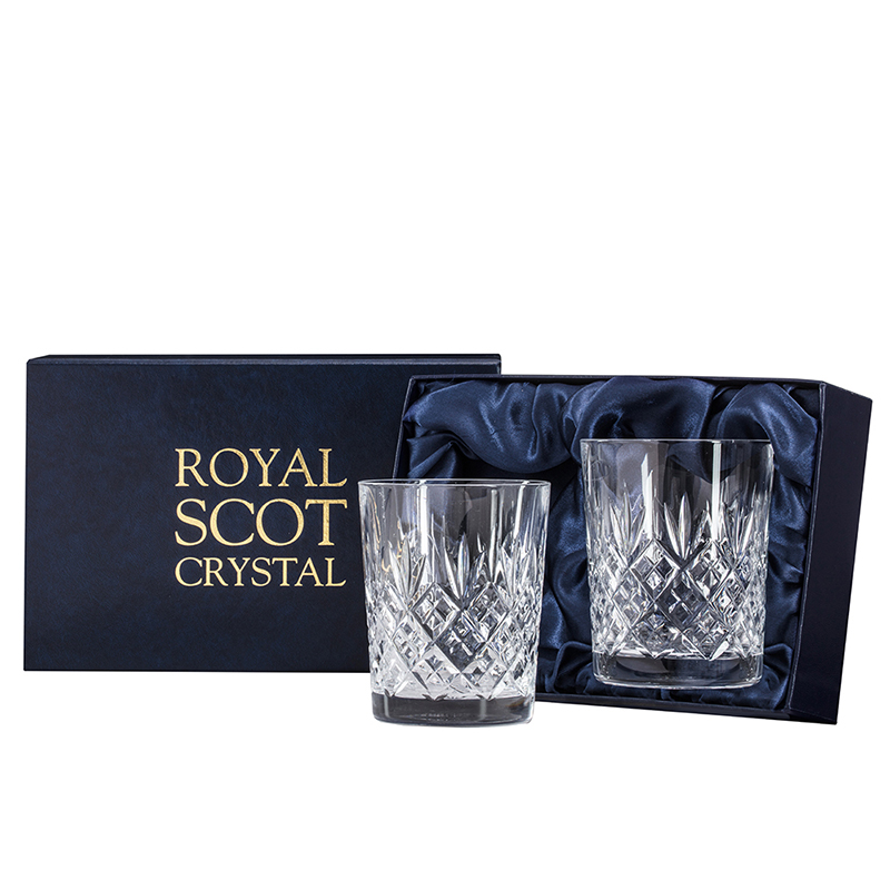 Edinburgh Set of 2 Tumblers, 380ml, Clear-1