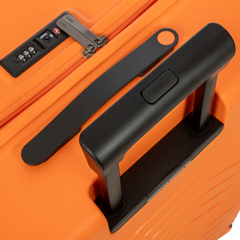 Ulisse Expandable Suitcase, H79 x L53 x W31cm, Orange-12