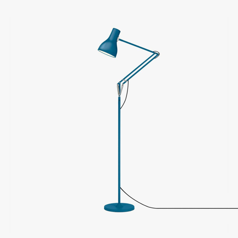 Type 75 - Margaret Howell Floor lamp, Saxon Blue-0