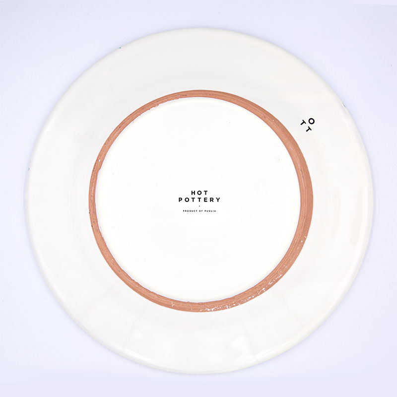 Splatter Dinner Plate, D24cm, Pistachio-2